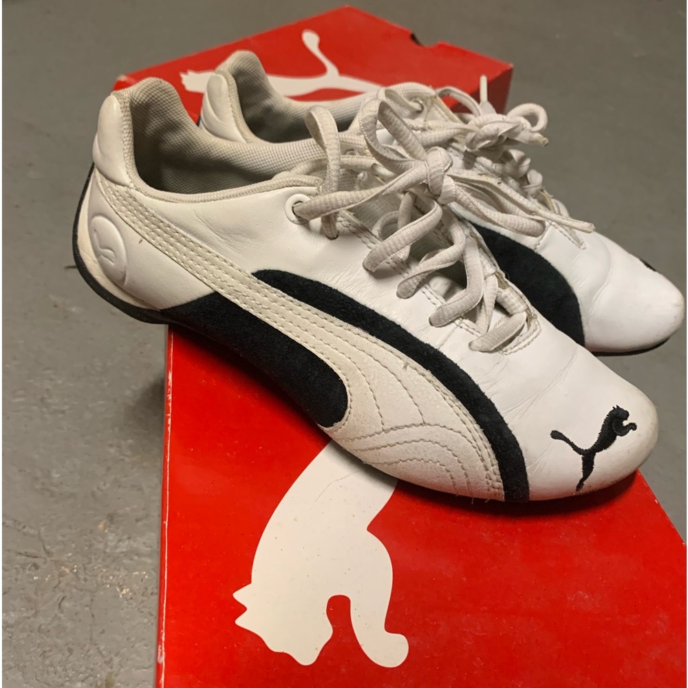 Puma Future Cat Low L II BLACK WHITE sneakers